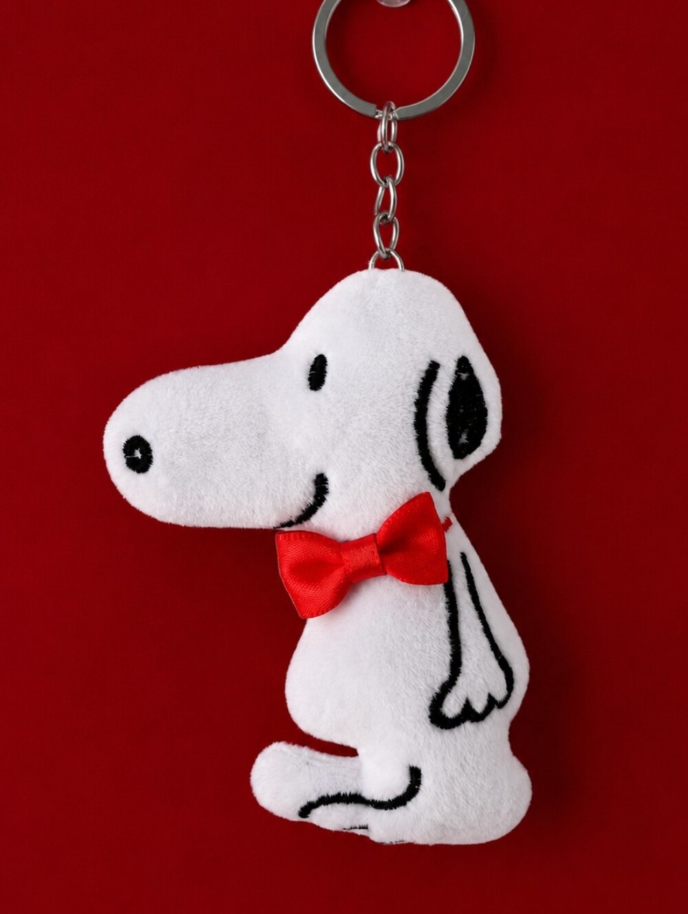 Women's 1PC Plush Keychain Bag Charm for Purse Backpack Snoopy
